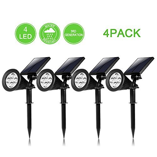 YINGHAO Solar Lights Spotlight High Power Outdoor Landscape Lighting Waterproof YINGHAO Solar Lights Spotlight High Power Outdoor Landscape Lighting Waterproof
